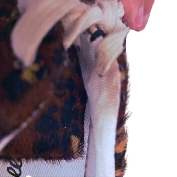 MADEWELL Sidewalk Low-Top Sneakers Leopard Print Calf Hair Leather Cloud Insoles - Picture 8 of 14